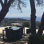 Vakantiehuis New! Villa Privee Avec Piscine Individuelle Et Vue Mer Panoramique, Au Calme, Proche Plages Et Saint-Tropez