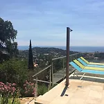 New! Villa Privee Avec Piscine Individuelle Et Vue Mer Panoramique, Au Calme, Proche Plages Et Saint-Tropez * Cavalaire-sur-Mer