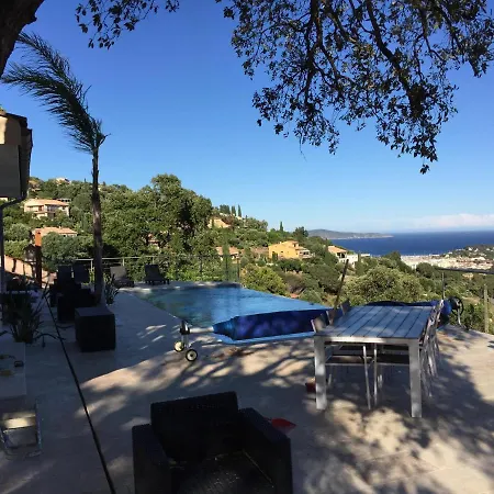 New! Vue Panoramique Proche Plages Saint-tropez Calme Parking Facile Piscine Privee Individuelle Holiday home
