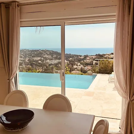 New! Villa Privee Avec Piscine Individuelle Et Vue Mer Panoramique, Au Calme, Proche Plages Et Saint-Tropez Vakantiehuis *